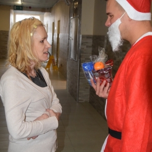 Święty Mikołaj z p. Sylwią